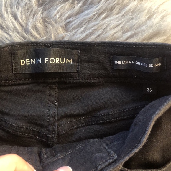 Denim Forum "The Lola High Rise Skinny" - Picture 10 of 13